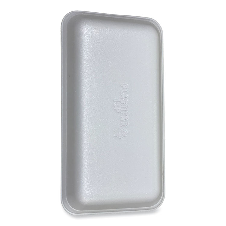Meat Trays, #15P, 14.44 x 7.88 x 1.37, White, Foam, 200/Carton