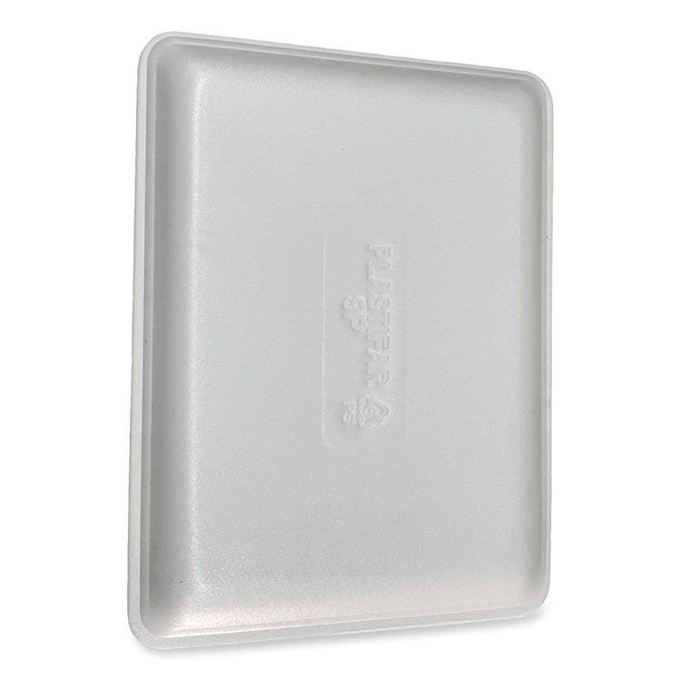 Meat Trays, #9P, 12.25 x 9.25 x 0.62, White, Foam, 200/Carton
