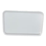 Meat Trays, #16S, 11.63 x 7.25 x 0.54, White, Foam, 250/Carton