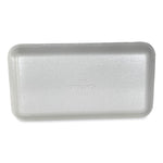 Meat Trays, #10S, 10.93 x 5.75 x 0.63, White, Foam, 500/Carton
