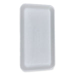 Meat Trays, #1525, 14.5 x 8 x 0.75, White, Foam, 250/Carton