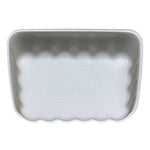 Meat Trays, #42K, 8.75 x 6.32 x 2.25, White, Foam, 252/Carton