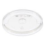 Polypropylene Vented Food Container Lids for 12 oz Food Containers, Clear, Plastic, 1,000/Carton