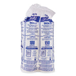 Polypropylene Vented Food Container Lids for 12 oz Food Containers, Clear, Plastic, 1,000/Carton