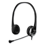 Xtream P2 Binaural Over The Head Headset with Microphone, Black
