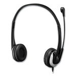 Xtream P2 Binaural Over The Head Headset with Microphone, Black