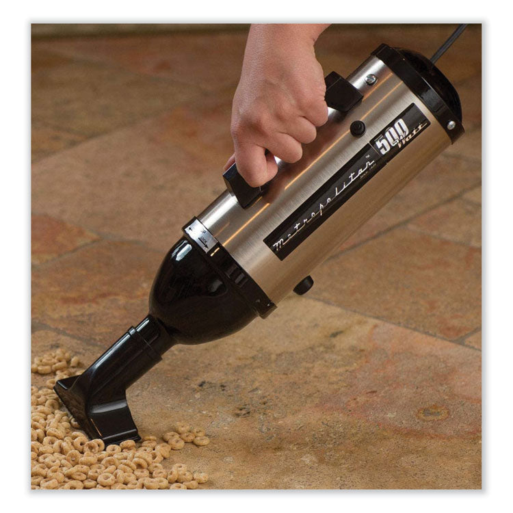 Evolution Hand Vacuum with Turbo Brush, Silver/Black