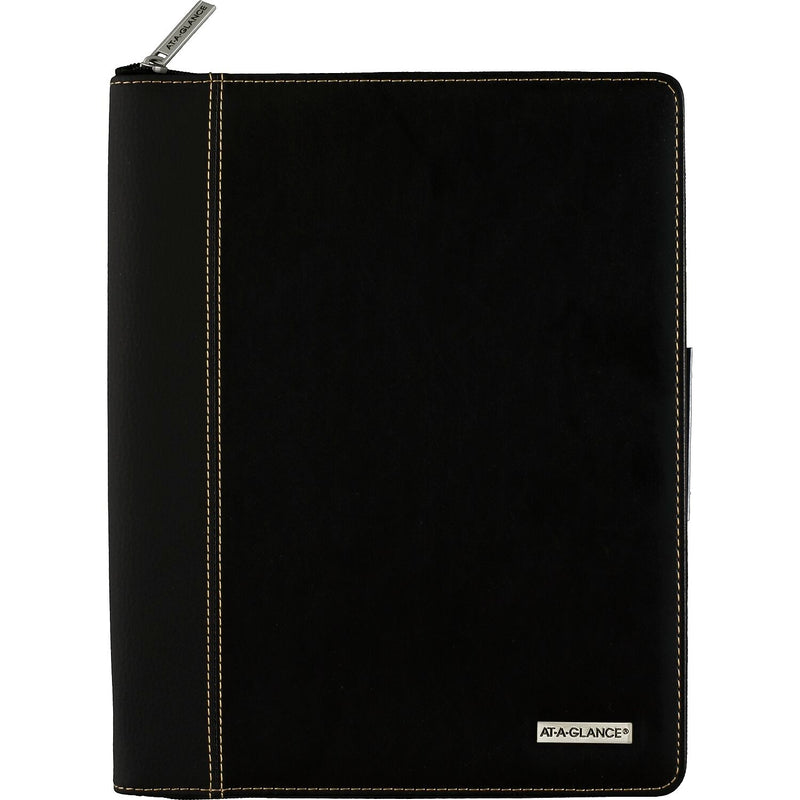 2026 AT-A-GLANCE Executive 8.25" x 11" Weekly & Monthly Appointment Book, Faux Leather Cover, Black (70-NX81-05-26)