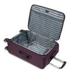 Skyway Luggage Epic 24" Suitcase, 8-Wheeled Spinner, Plum (450-24"555-4VP)