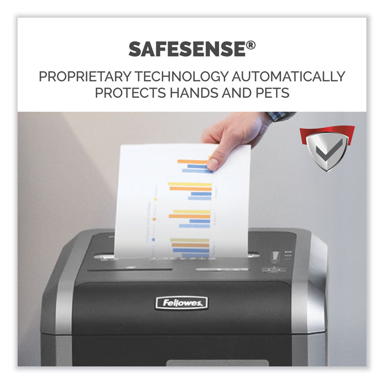 Powershred 225ci 100% Jam Proof Cross-Cut Shredder, 22 Manual Sheet Capacity