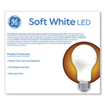Classic Led Non-Dim A19 Light Bulb, 8 W, Soft White, 2/pack