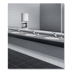 Contura Lavatory-Mounted Soap Dispenser, 34 Oz, 3.31 X 4 X 17.63, Chrome/stainless Steel