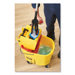 Wavebrake 2.0 Bucket/wringer Combos, Side-Press, 44 Qt, Plastic, Yellow