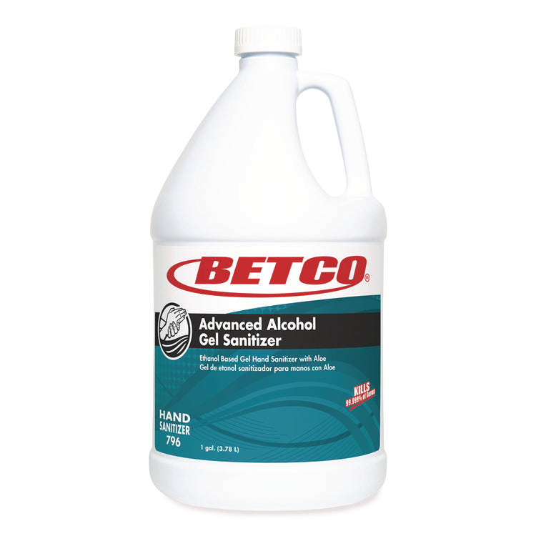 Advanced Gel Hand Sanitizer, 1 Gal Bottle, Light Fresh Scent, 4/carton