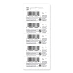 Industrial Lithium Cr2016 Coin Battery With Tear-Strip Packaging, 3 V, 100/box