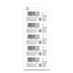 Industrial Lithium CR2032 Coin Battery with Tear-Strip Packaging, 3 V, 100/Box
