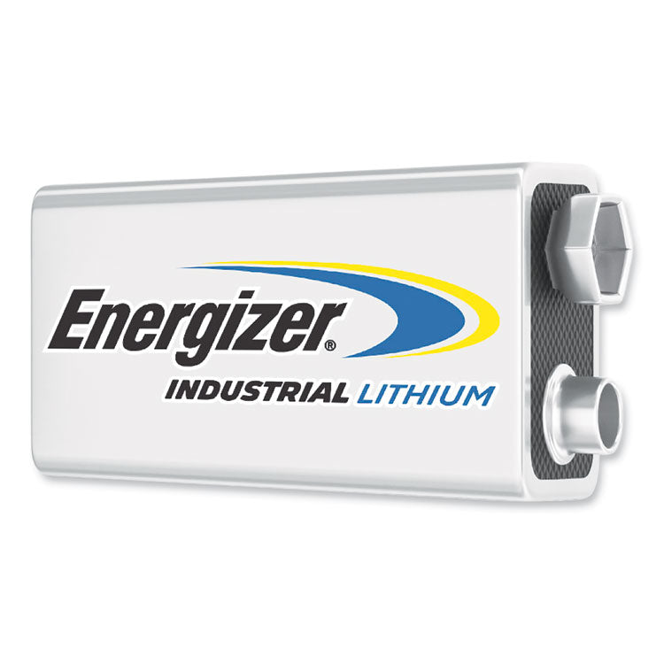 Industrial Lithium 9v Battery, 9 V, 12/box