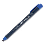 Wax-Based Marking Pencil, 4.4 Mm, Blue Wax, Navy Blue Barrel, 10/box