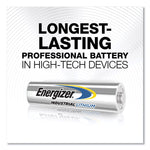 Industrial Lithium Aaa Battery, 1.5 V, 4/pack, 6 Packs/box