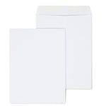 Staples Gummed Catalog Envelopes, 9"L x 12"H, White, 100/Box (50264/47286N)