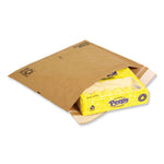 EverTec Curbside Recyclable Padded Mailer, #4, Kraft Paper, Self-Adhesive Closure, 14 x 9, Brown, 150/Carton