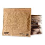 EverTec Curbside Recyclable Padded Mailer, #6, Kraft Paper, Self-Adhesive Closure, 14 x 18, Brown, 50/Carton