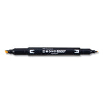 Highlighters, Golden Yellow Ink, Bullet/Chisel Tip, Golden Yellow Barrel, 10/Box