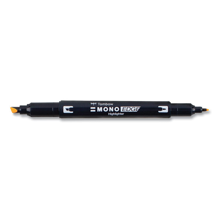 Highlighters, Golden Yellow Ink, Bullet/Chisel Tip, Golden Yellow Barrel, 10/Box