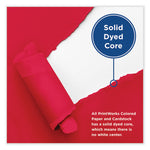 Color Cardstock, 65 lb Cover Weight, 8.5 x 11, Red, 250/Ream