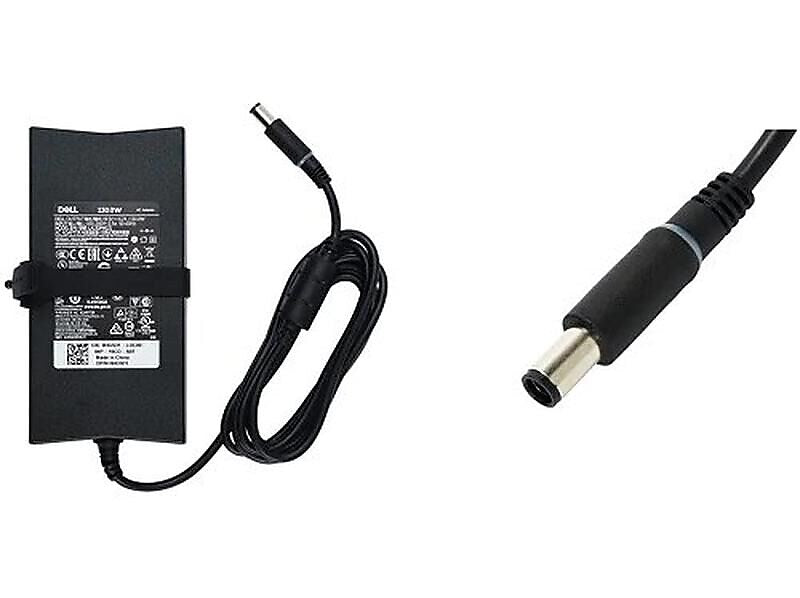 Dell 130W AC Adapter, Black (492-BBGP)