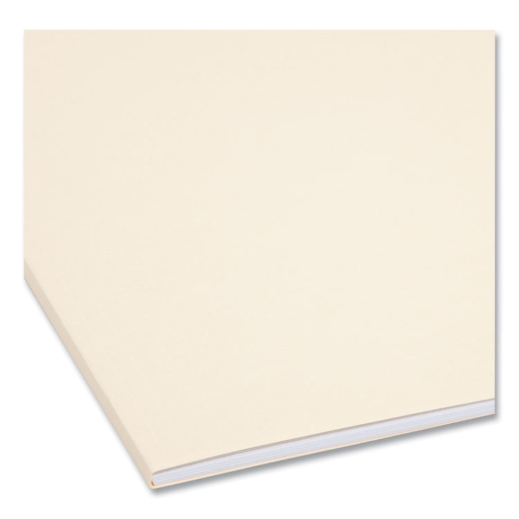 Top Tab Heavyweight Manila Fastener Folders, 0.75" Expansion, 2 Fasteners, Letter Size, Manila Exterior, 50/Box