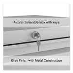 Lateral File, 2 Legal/Letter-Size File Drawers, Light Gray, 30" x 18.63" x 28"