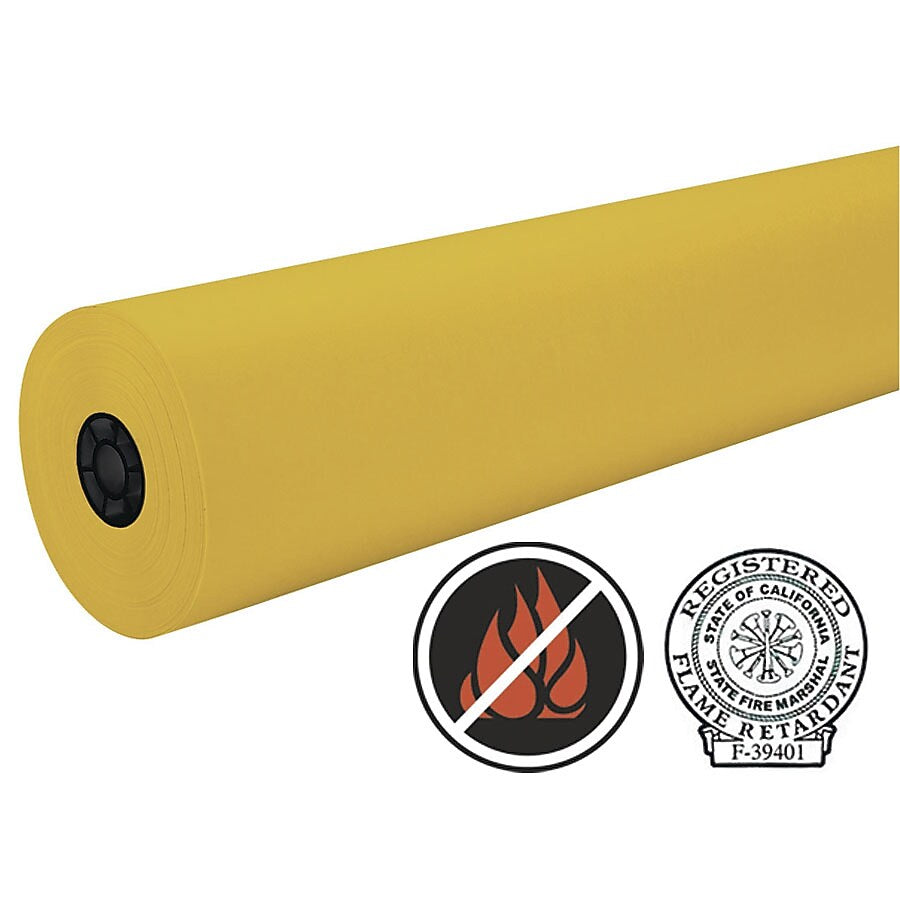 Flame Retardant Art Rolls Gold 36X1000, 40# (5550GD)