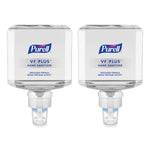 Vf Plus Hand Sanitizer Gel, 1,200 Ml Refill Bottle, Fragrance-Free, For Es8 Dispensers, 2/Carton