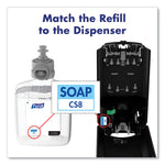 Healthy Soap 2.0% CHG Antimicrobial Foam Refill for CS8 Dispensers, Fragrance-Free, 1,200 mL, 2/Carton