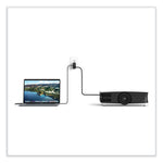 Connect 46.5W Multi-Port Power Hub for USB-C Laptop or Nintendo Switch, 3 Ports, Black