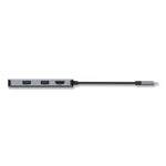 Connect 5-in-1 Multiport Adapter Hub, Gray