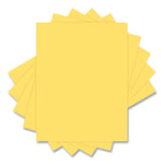 30% Recycled Colored Paper, 20 lb Bond Weight, 8.5 x 11, Goldenrod, 500/Ream