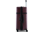 Bugatti Hamburg 30" Hardside Suitcase, 8-Wheeled Spinner, TSA Checkpoint Friendly, Red (HLG4528BU-REDLQ)