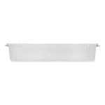 50 Qt. Latch Lid Underbed Storage Box, 17.75" x 32.5" x 6.5", Clear