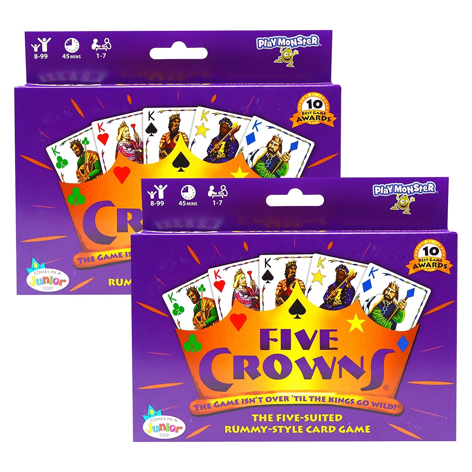 PlayMonster Five Crowns Game, 2/Bundle (SME4001-2)