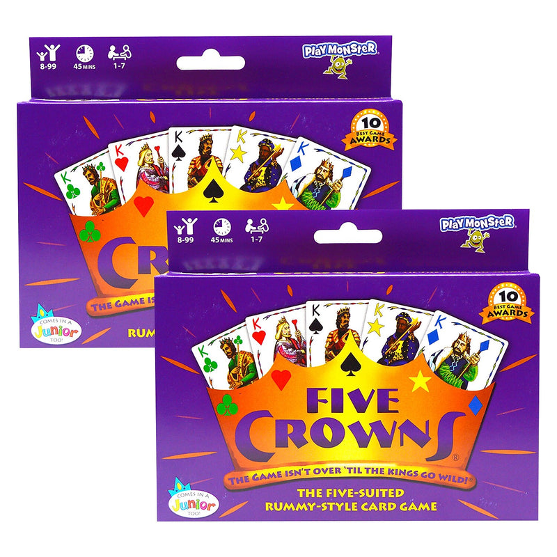 PlayMonster Five Crowns Game, 2/Bundle (SME4001-2)