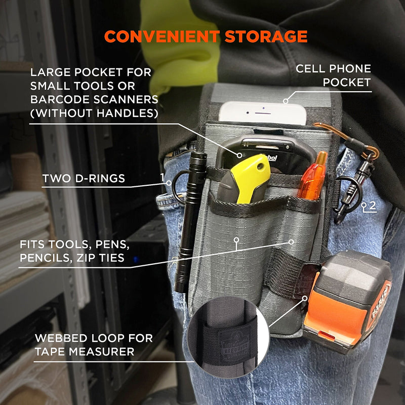 Arsenal 5569 Tool Pouch with Device Holster – Belt Clip, (13669)