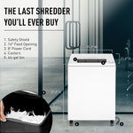 IDEAL 4001 P-4 Security 28 Sheet Cross Cut Multi-Media Commercial Shredder (IDEDSH0324H)