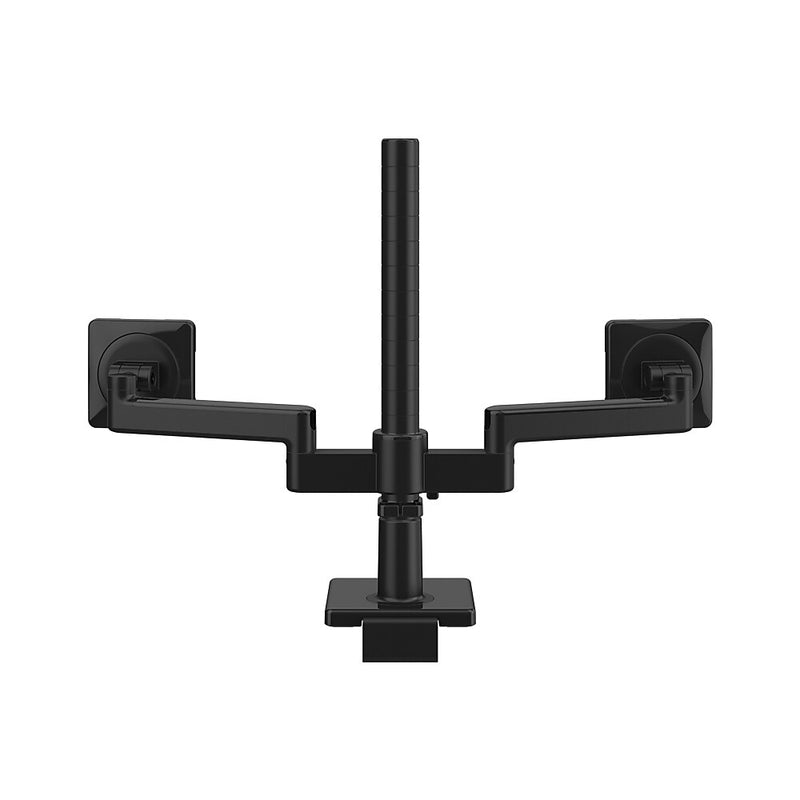 Humanscale M/Flex Adjustable Dual Monitor Arm, 23.8" Monitor Width, Black (X2NTN0BB8TB8TB18)