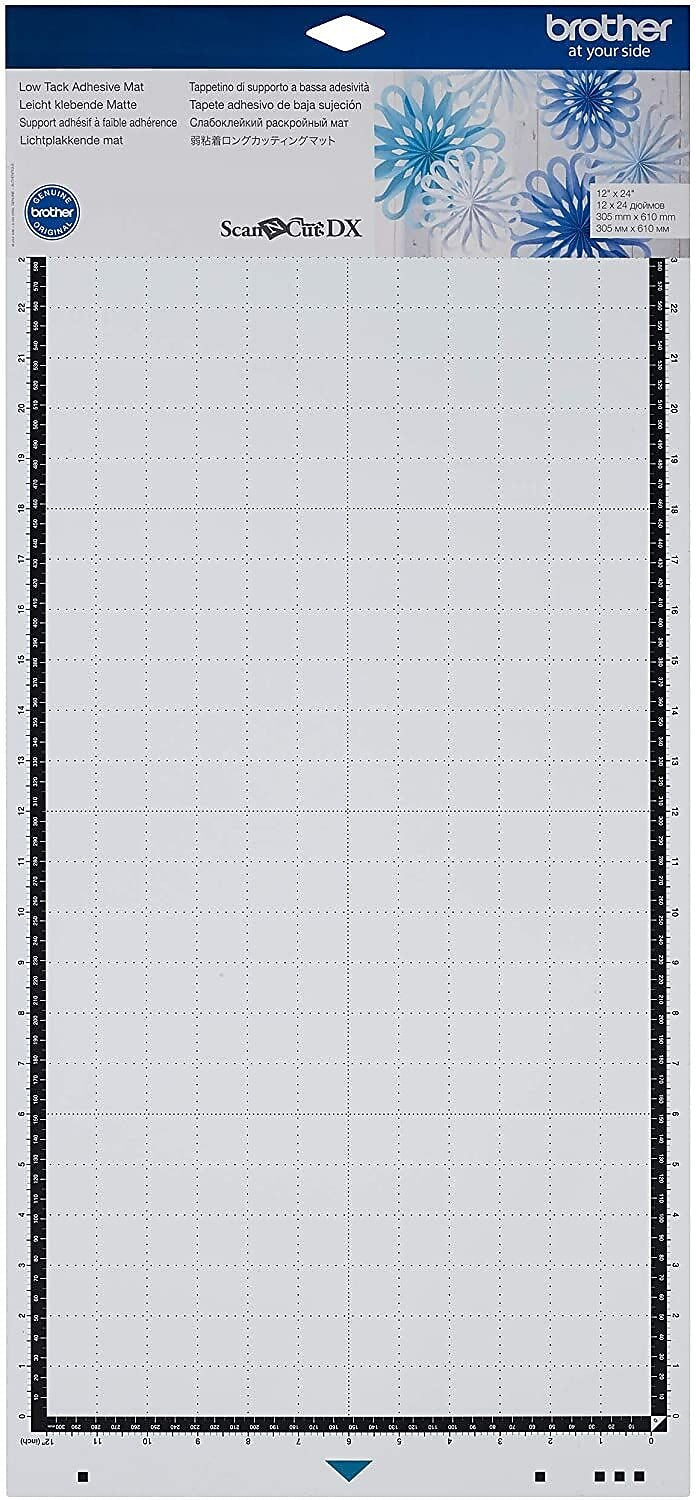 Brother ScanNCut DX Low Tack Mat, 12" x 24" (CADXMATLOW24)