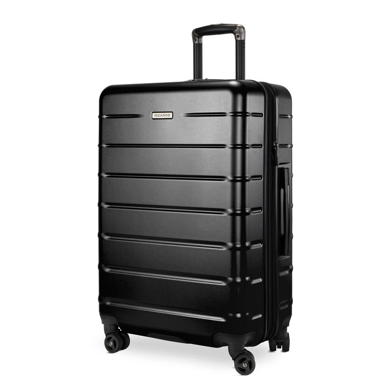 Ricardo Beverly Hills Cambria 24" Hardside  Suitcase, 8-Wheeled Spinner, Black (140-25-006-4VP)