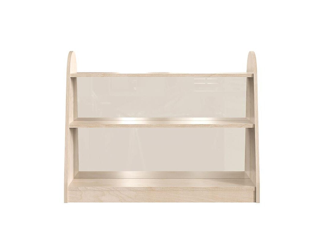 Flash Furniture Bright Beginnings 4-Section Storage Unit, 24.5"H x 31.5"W x 11.75"D, Brown (MK-KE19233-GG)