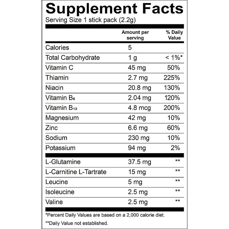 PIP THORZT Solo Shots Sugar-Free Blue Lemonade Powder Drink Mix, 0.08 oz., 50 Packets/Bag, 10 Bags/Pack (SSSFBL)