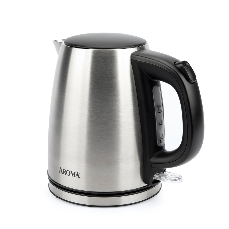 Aroma AWK-267SB Stainless Steel Electric Kettle, 4-Cups, Silver